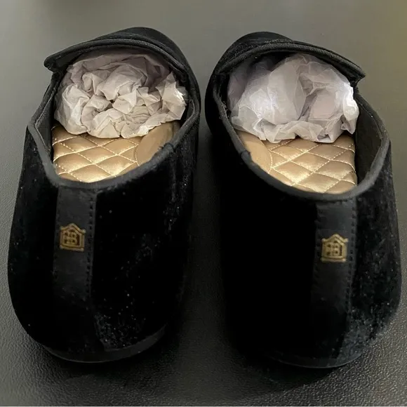 Birdies Velvet Loafers Black Starling