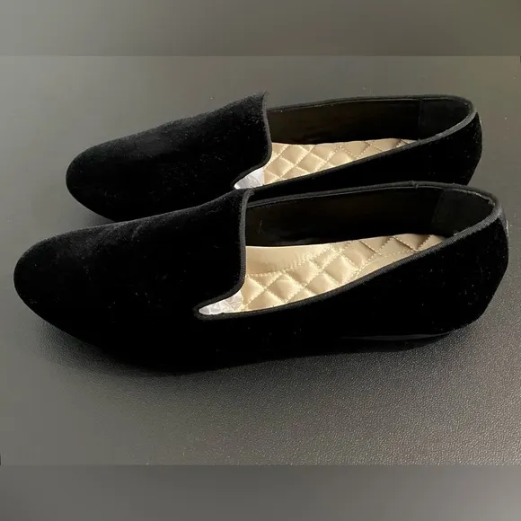 Birdies Velvet Loafers Black Starling
