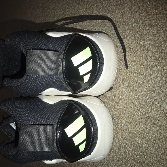 Black and White High-Top Sneakers