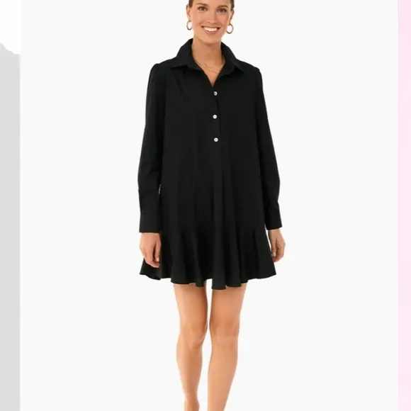 Black Callahan Shirt DressTUCKERNUCK