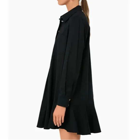Black Callahan Shirt DressTUCKERNUCK