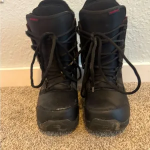 Black Snow Boots