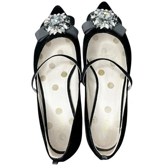 Boden Jeweled MaryJane Ballet Flats
