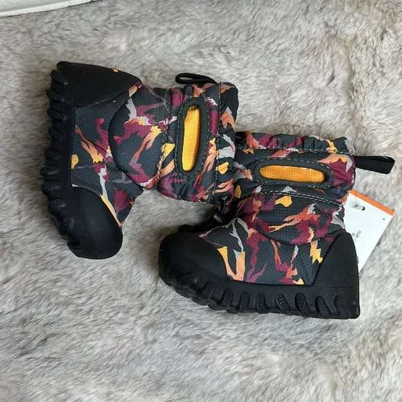 Bogs | Kids' Winter Boots B-MOC SNOW WINTER MOUNTAIN in Dark Gray, Size 5 NWT