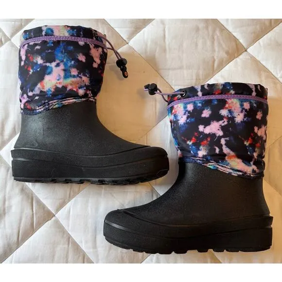 BOGS Snow Shell Insulated Winter Snow Waterproof Boots - Big Kids Size 2