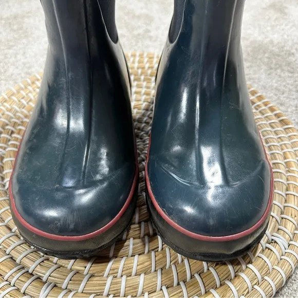 Bogs Youth Kids Classic Solid Color Navy Snow Rain Winter Boots Waterproof US 3