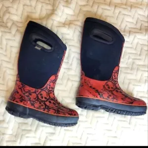Bogs Classic Insulated Waterproof Winter Boots, Sz 12, Little Kids.