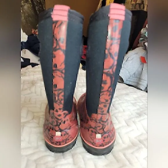Bogs Classic Insulated Waterproof Winter Boots, Sz 12, Little Kids.