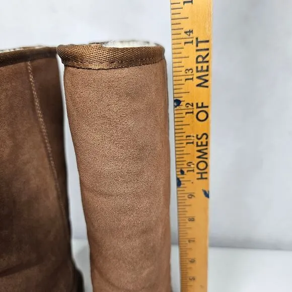 BooRoo &quot;Bliss&quot; Tall Australian Merino Wool Waterproof Boots Women's 10