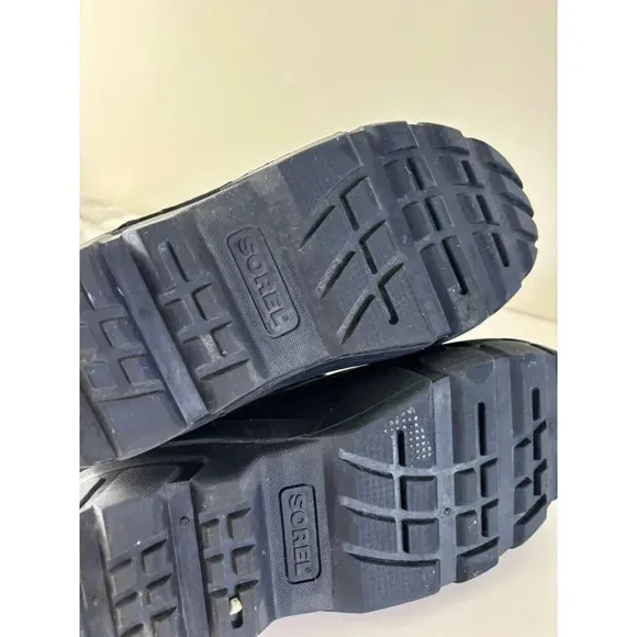 Boots Kids Waterproof Insulated Winter Outdoor Snow Boots Blue Sz 7