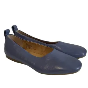 Born Becca Ballet Flats Comfy Genuine Blue Leather Women’s sz 8