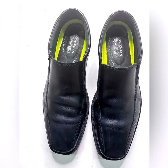 Bostonian Commonwealth Black Loafer Flexlite Shock Absorbing 10.5