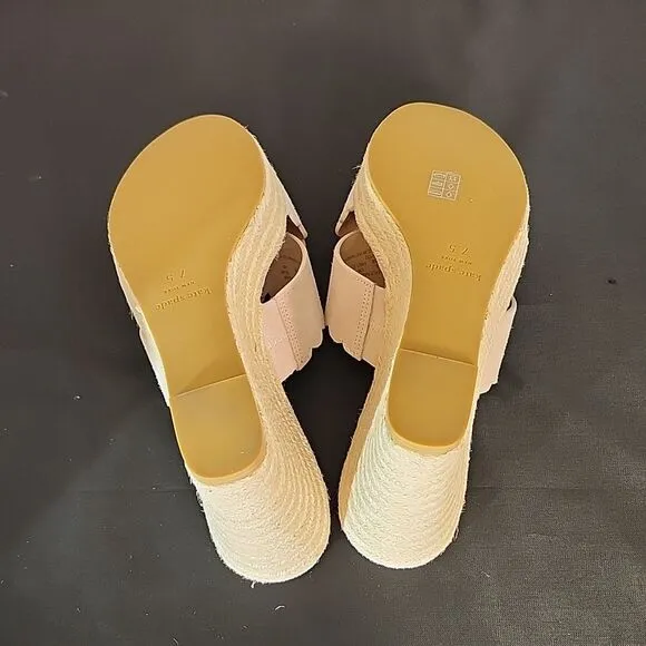 BRAND NEW KATE SPADE TEGAN WEDGE MULE SLIDE ESPADRILLE SANDAL