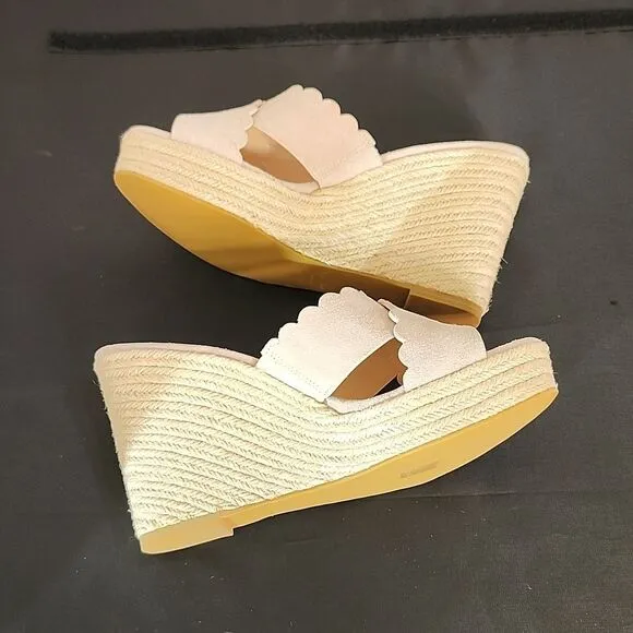 BRAND NEW KATE SPADE TEGAN WEDGE MULE SLIDE ESPADRILLE SANDAL