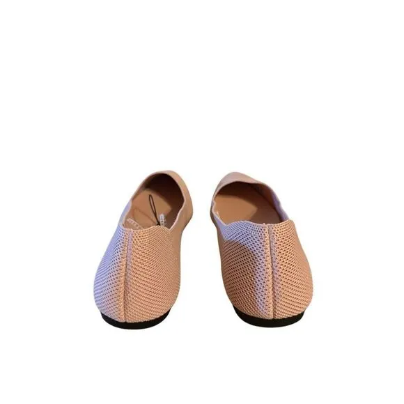 Brand New MIA Lixya Knit Textile Upper Blush Pointed Toe Shoes Flats 9.5 Blush