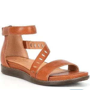 Brioso Vista Asymmetrical Strappy Flat Sandals