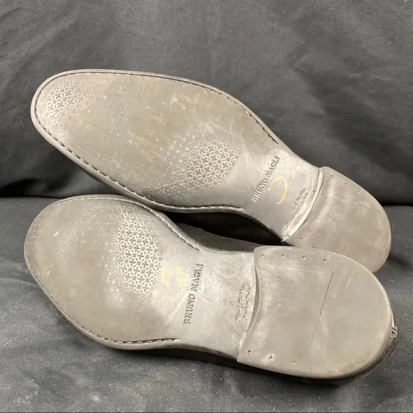 Bruno Magli Rissone mens slip on leather loafers
