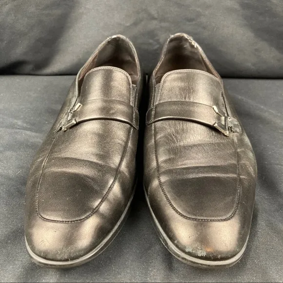 Bruno Magli Rissone mens slip on leather loafers