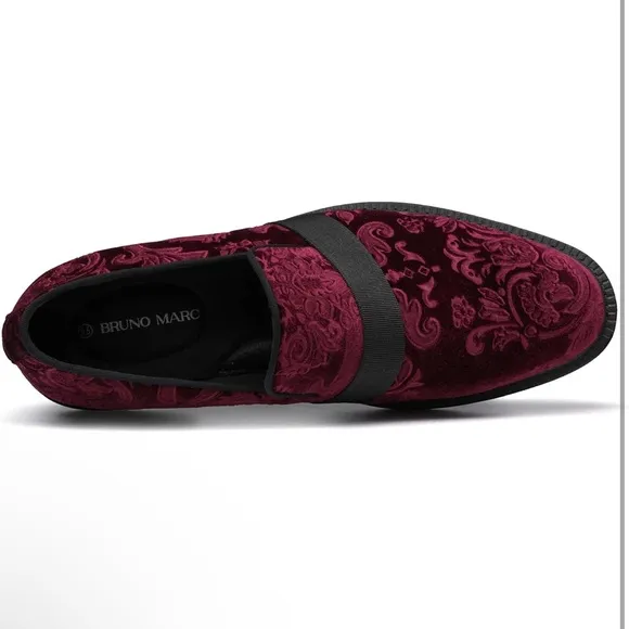 Bruno Marc Men's Dress Tuxedo Shoe Slip-on Classic Patent Leather Loafers