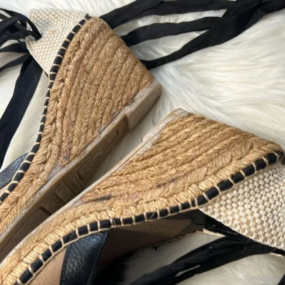 Burberry Canvas Espadrilles Nova Check Pattern Ladies size 38 (US 8) Authentic