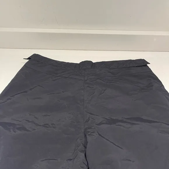 Cabelas Primaloft Pants Black Ski Snow Board Leg Zip Nylon Mens Medium 36x30.5