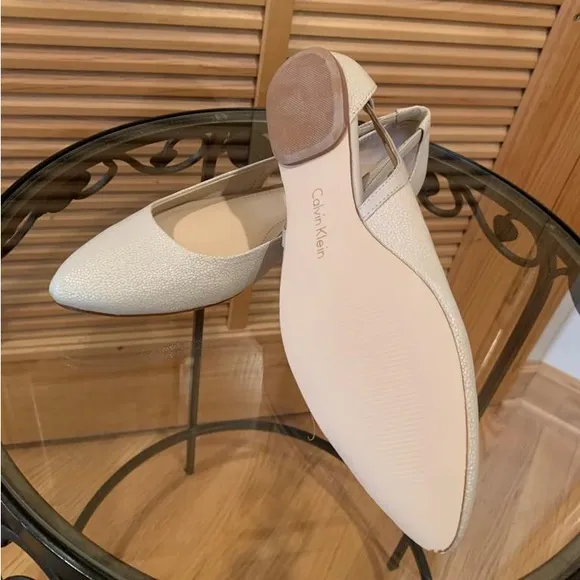 Calvin Klein Shimmer Flats | NWT Size 7M🪩