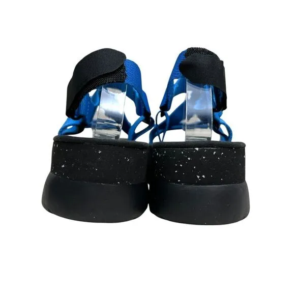 'Camper Oruga Platform Sandal Chunky Sole Strappy Blue Black Size EUR‎ 41 US11