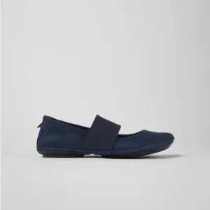 Camper Right Ballet Flats Blue Black Size 37