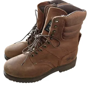 Carolina Work Boots Men’s 8 Waterproof Oil Resistant Insulated Padded 1000 Grams