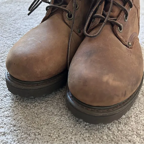 Carolina Work Boots Men’s 8 Waterproof Oil Resistant Insulated Padded 1000 Grams