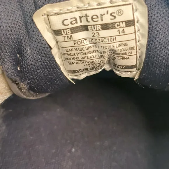 Carter's Brown and Black Rain &amp; Snow Boots