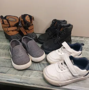 Carter's Brown and Black Rain &amp; Snow Boots