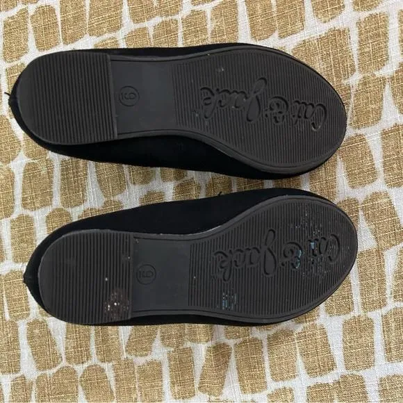 Cat and Jack black cat ballet flats Cat &amp; Jack
