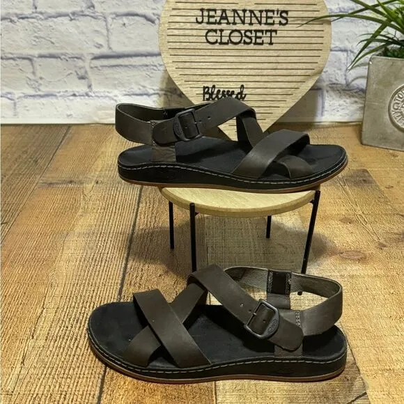 Chaco Wayfarer Size US 7 EU 38 Women’s Strappy Tornado Leather Sandals J107134