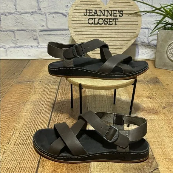 Chaco Wayfarer Size US 7 EU 38 Women’s Strappy Tornado Leather Sandals J107134