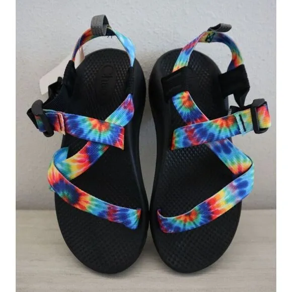 Chaco JCH199812 Kid's Sz 3M Tie Dye Z/1 EcoTread Strappy Sandals