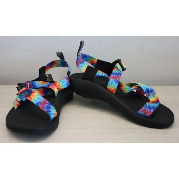 Chaco JCH199812 Kid's Sz 3M Tie Dye Z/1 EcoTread Strappy Sandals
