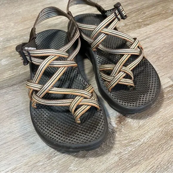 Chacos Strappy Brown Sandals