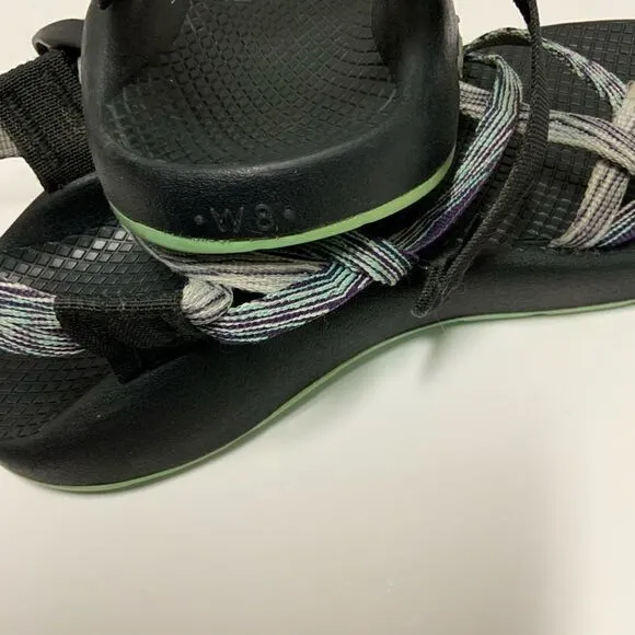 Chaco ZX2 Classic Sandals Multicolor  Strappy size 8