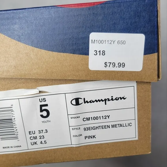 Champion Metallic Sneakers