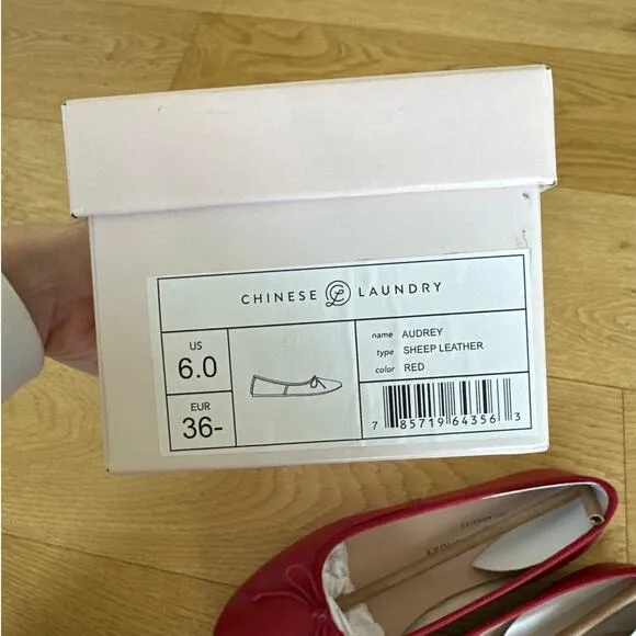 Chinese Laundry - Audrey Ballet Flats in Red