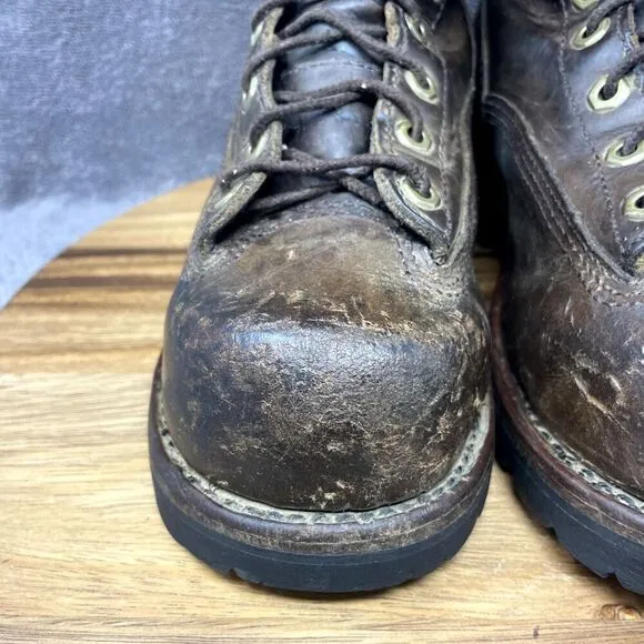 Chippewa Original Waterproof Insulated Steel Toe Logger Boots Men's Size 8.5