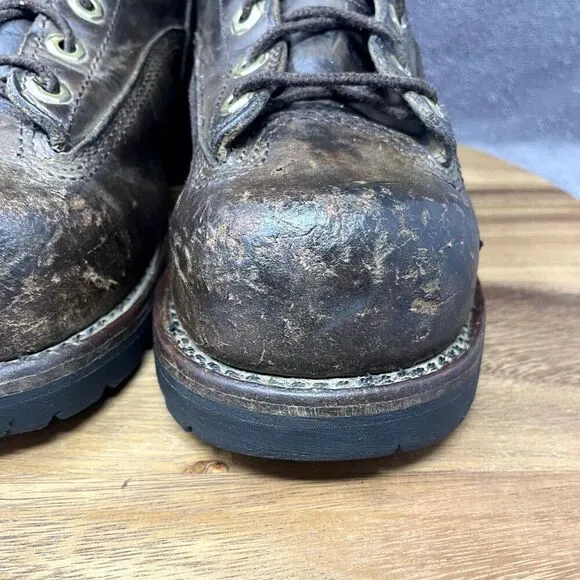 Chippewa Original Waterproof Insulated Steel Toe Logger Boots Men's Size 8.5
