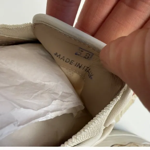 Chloé Women's Cream Lace Espadrilles 38 / 7.5