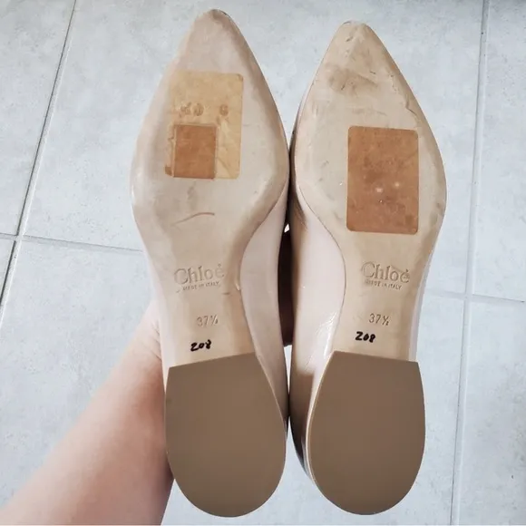 Chloe pointed flats