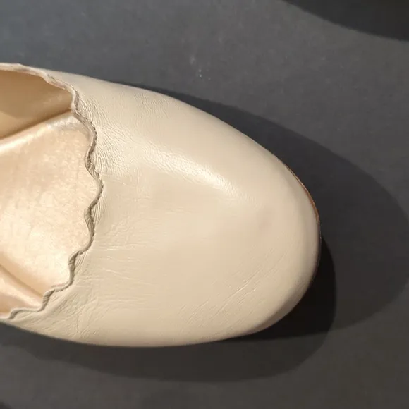 Chloe Scalloped Ballet Flats