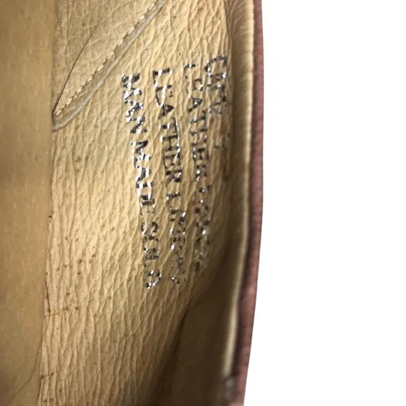 Chocolat Blu Brown Leather Pintuck Flats in Camel Loafers Preppy Classic Size 9