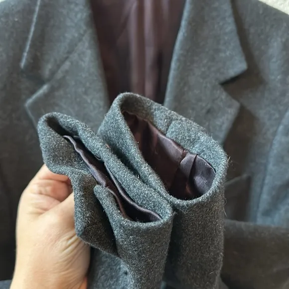 Christian Aujard Camel blend suit jacket