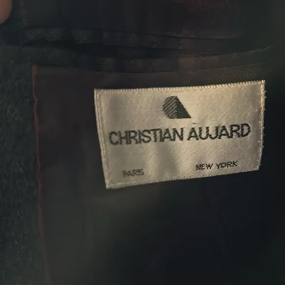 Christian Aujard Camel blend suit jacket