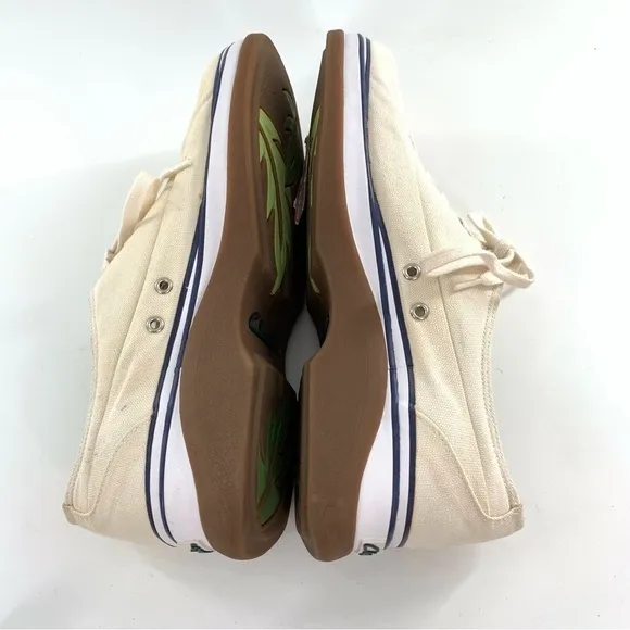 Clarks womens chunky sneakers size 7.5 canvas platforms Lace up retro